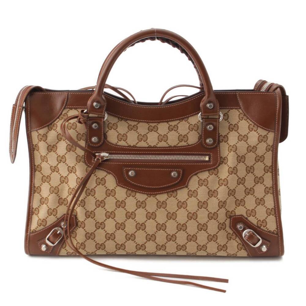 GucciGucci Balenciaga Hacker Project handbag Brown